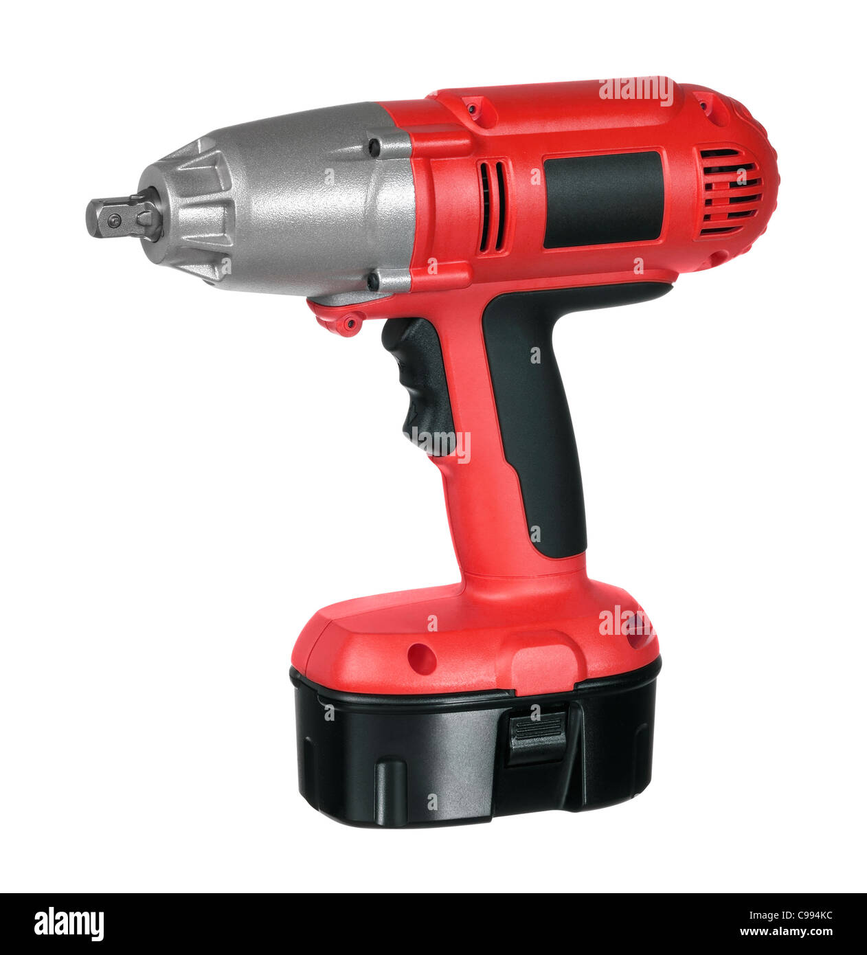 Portable electric drill Cut Out Stock Images & Pictures - Alamy