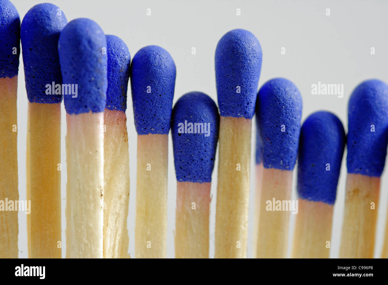 matches on the white background Stock Photo