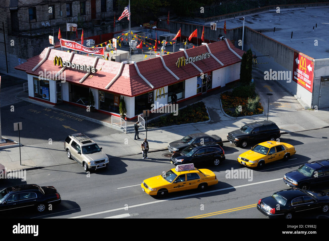 Mcdonald S Restaurant On The Upper West Side New York Usa Stock Photo Alamy