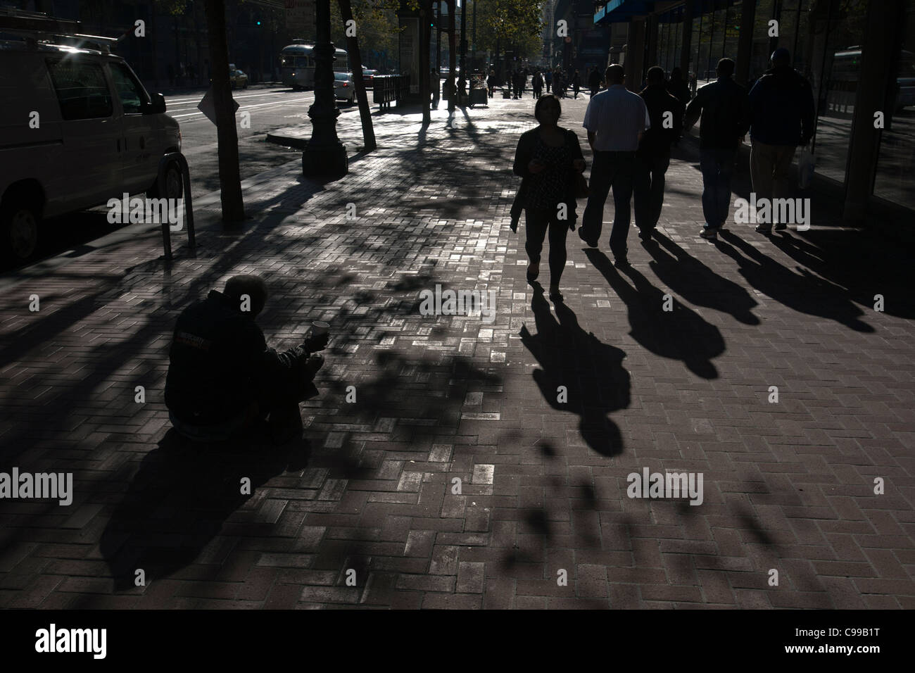 Beggar in usa hi-res stock photography and images - Alamy