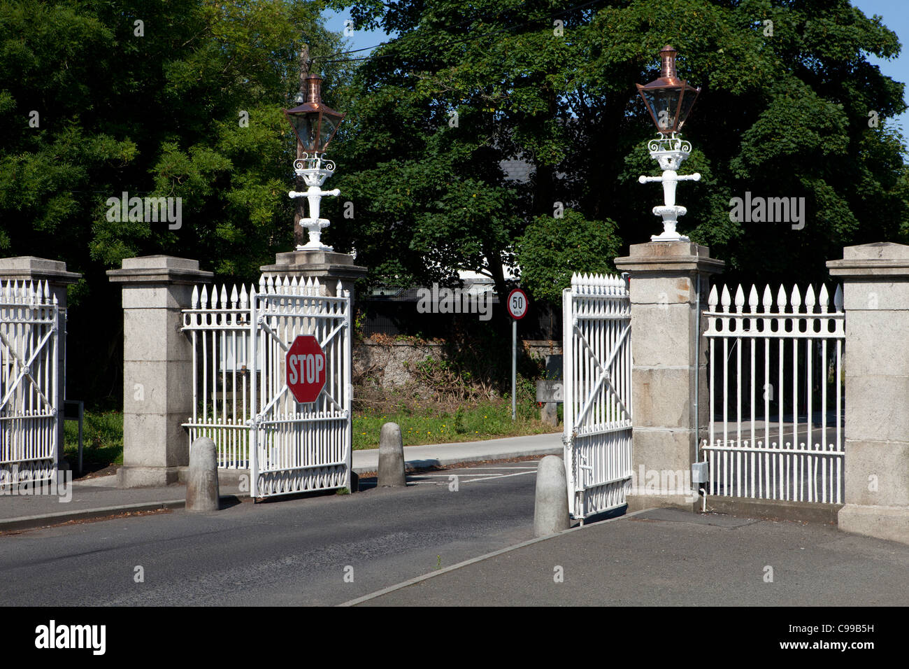 Castleknock Gate at the Phoenix Park in Dublin, Ireland Stock Photo Alamy