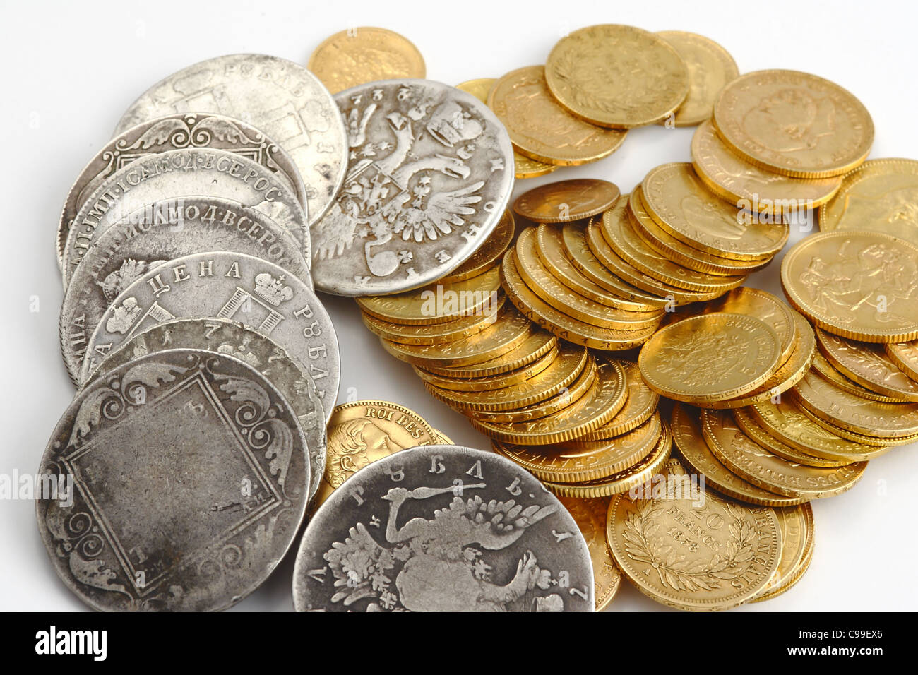 Gold And Silver Coins