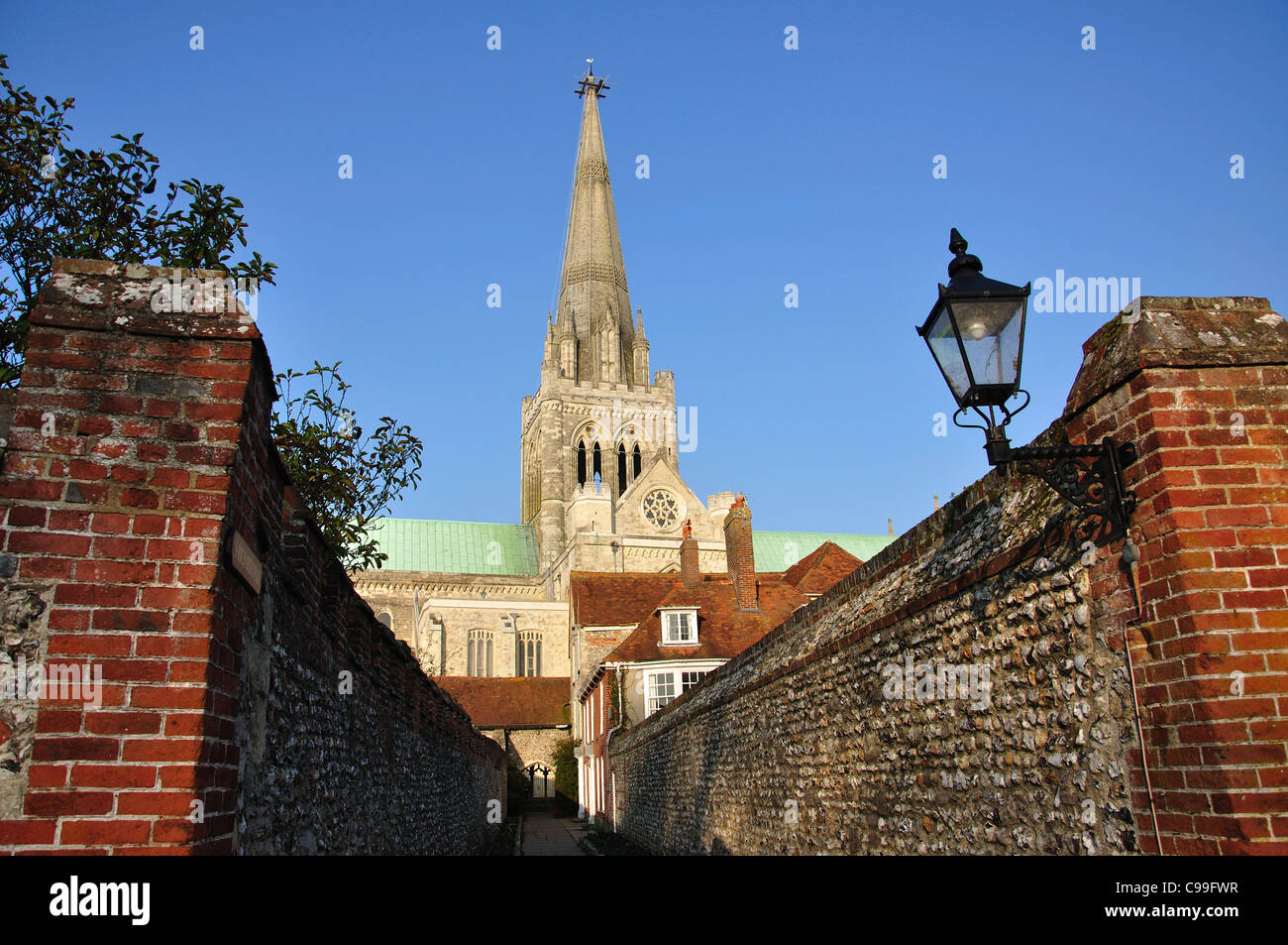 Chichester Cathedral, Chichester, West Sussex, England, United Kingdom Stock Photo