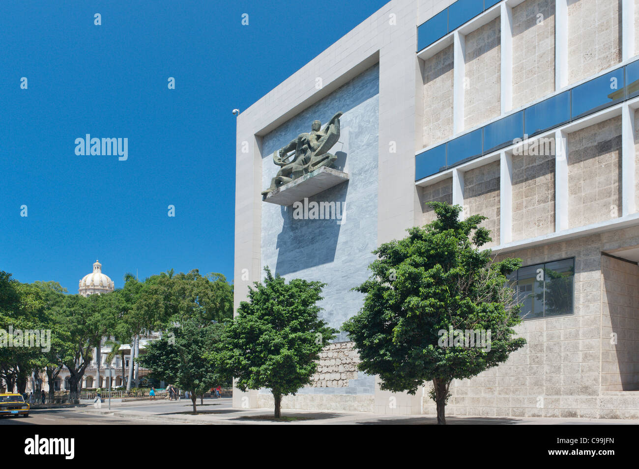 Modern Art Museum Museo Nacional de las Bellas Artes Havana Cuba Stock Photo