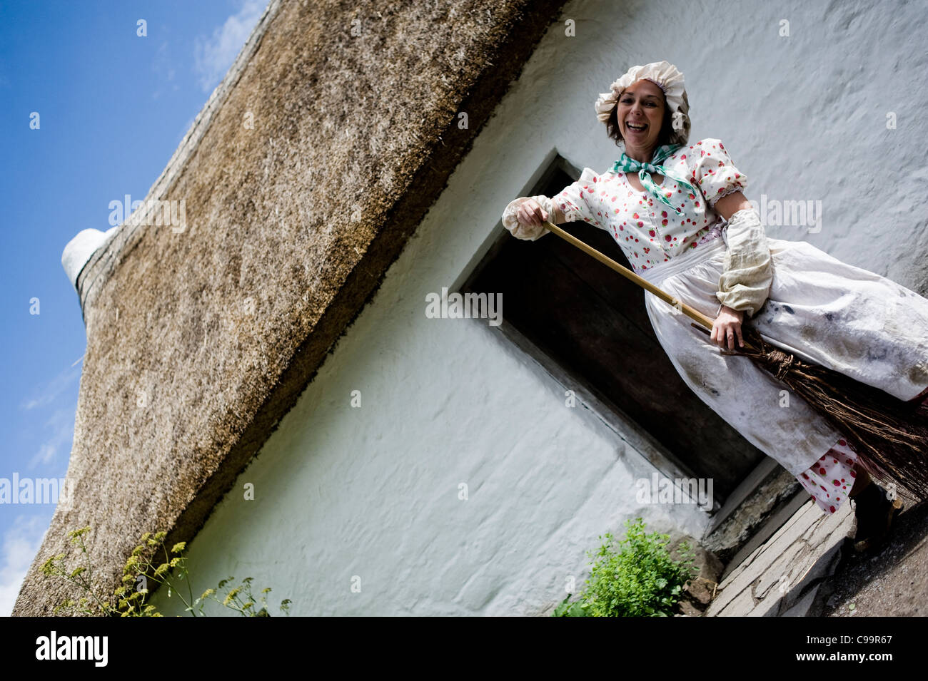 St Fagans National History Museum. CARDIFF, Gales. Wales. Stock Photo