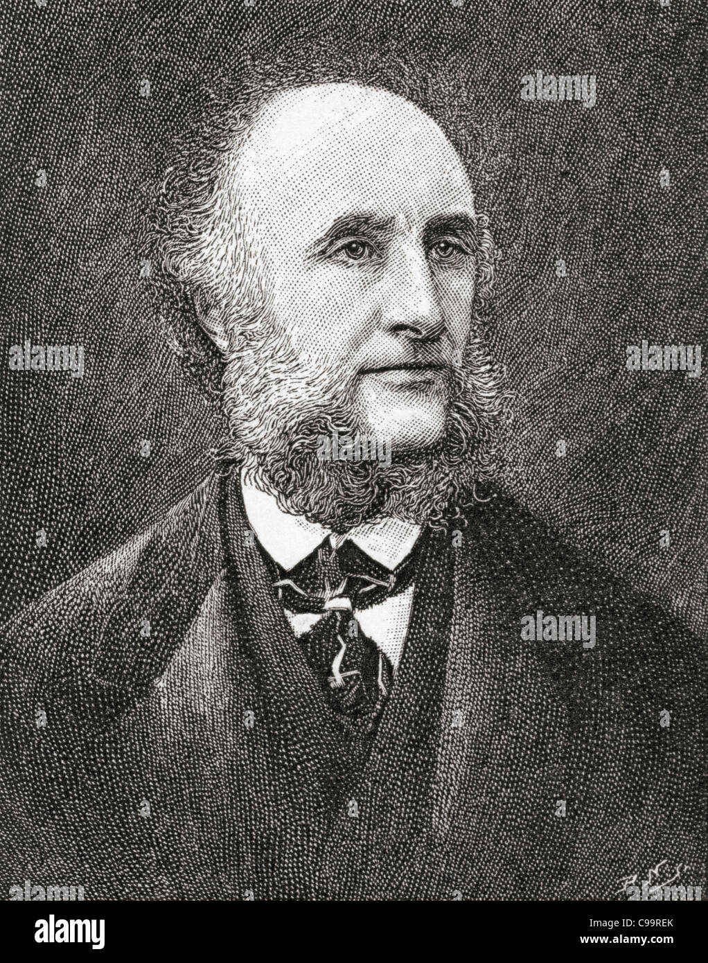 Sir Donald Currie, 1825 – 1909. British shipowner. From The Strand Magazine published 1894 Stock Photo