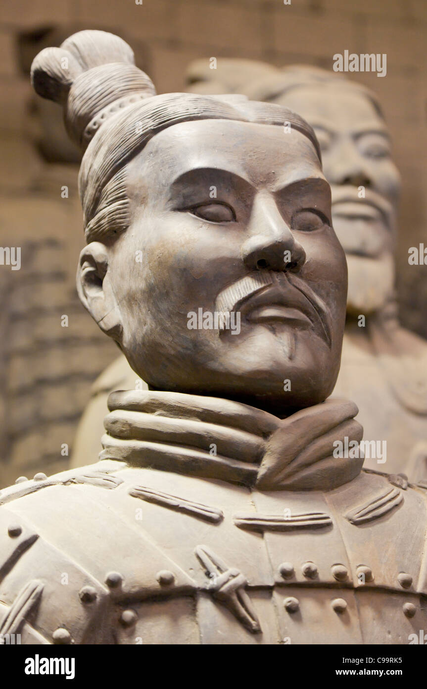 Terracotta Warriors figures Xian, Shaanxi Province, PRC, People's