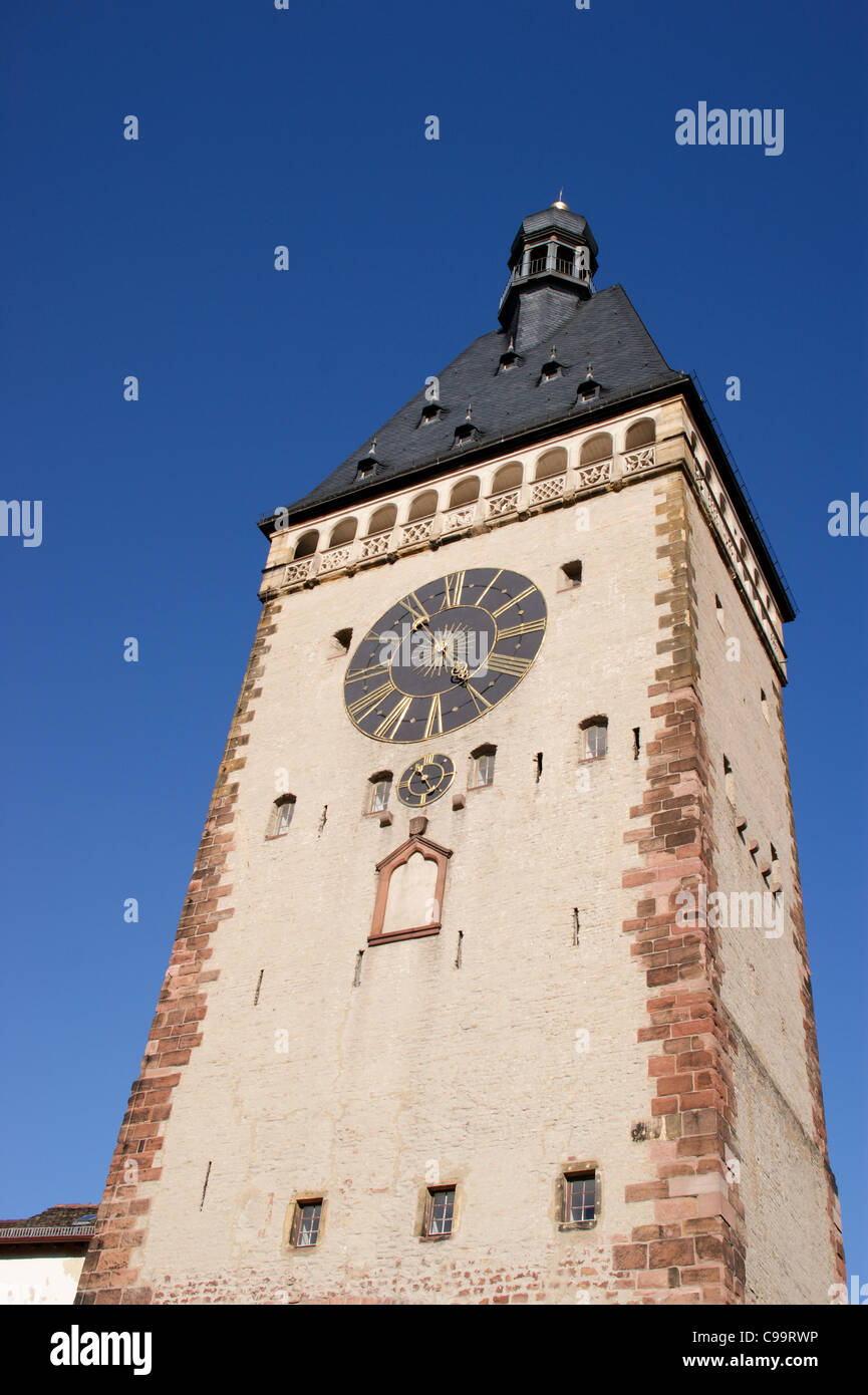 Altportel mediaeval gate, Speyer, Rheinland-Pfalz, Germany Stock Photo