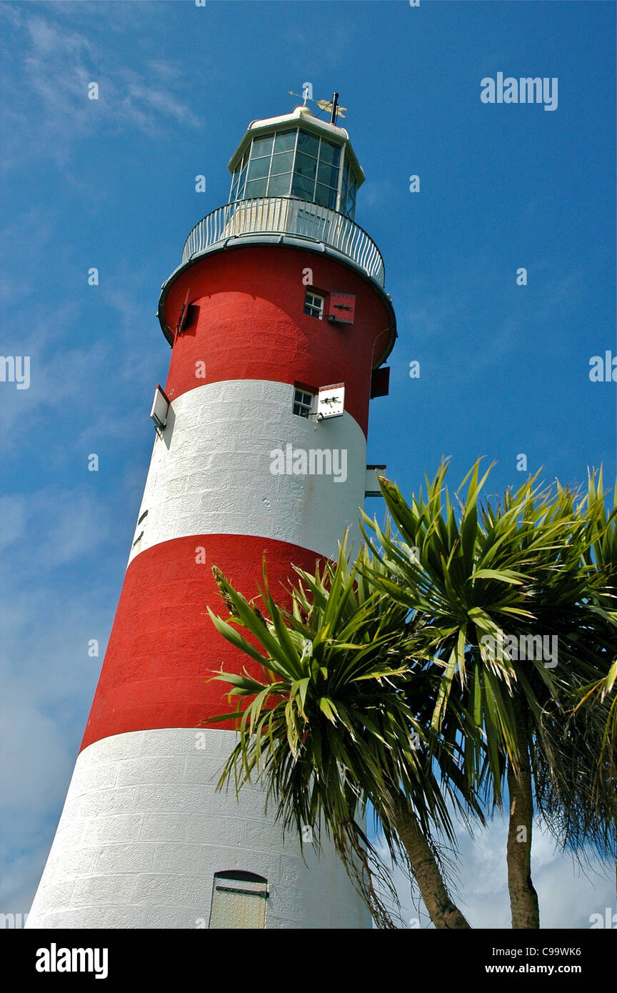Smeaton's Tower , Plymouth Hoe Stock Photo - Alamy
