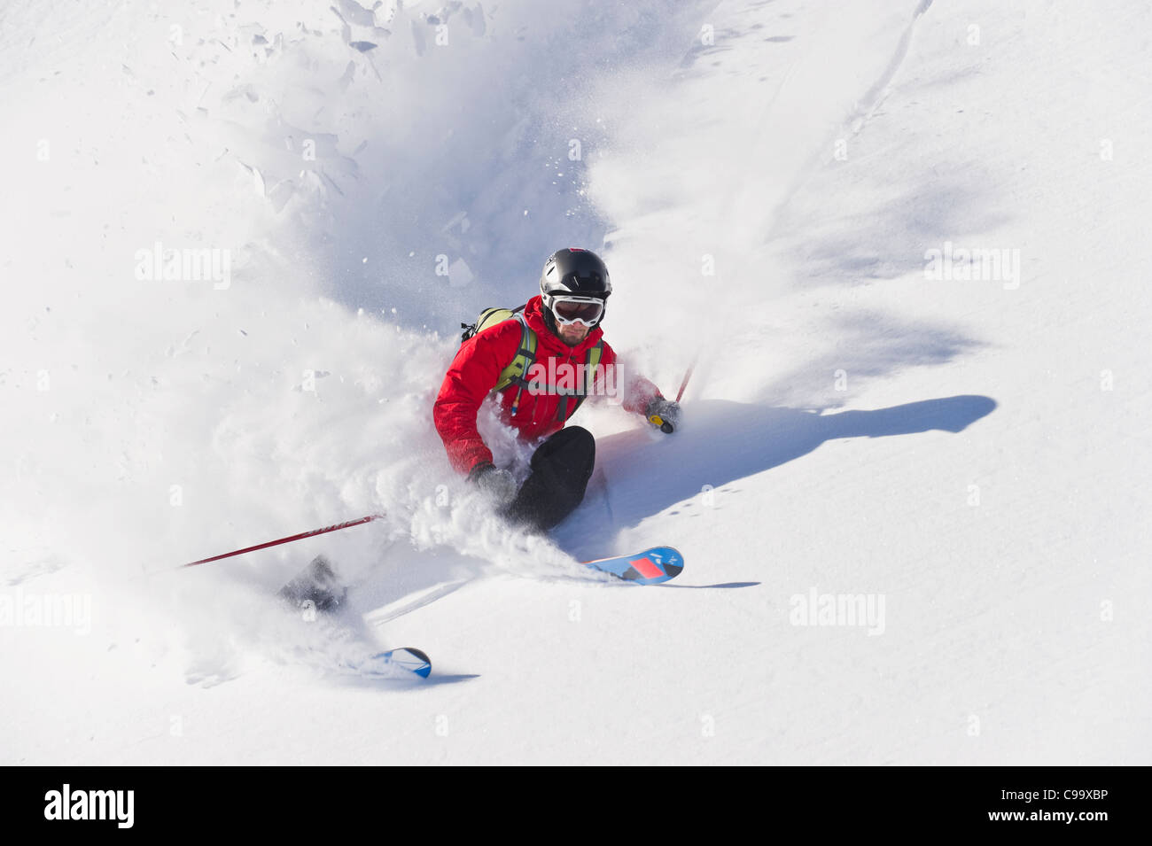 Telemark skiing hires stock photography and images Alamy