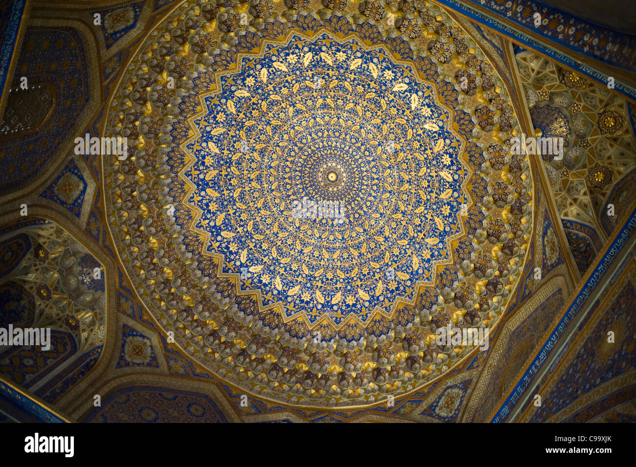 Cupula De La Madrasa Tillya Kori En Samarcanda UZBEKISTAN Samarkand cupula-de-la-madrasa-tillya-kori-en-samarcanda-uzbekistan-samarkand