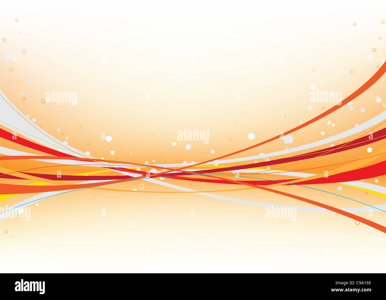 illustration of abstract background made of curved lines Stock Photo ...
