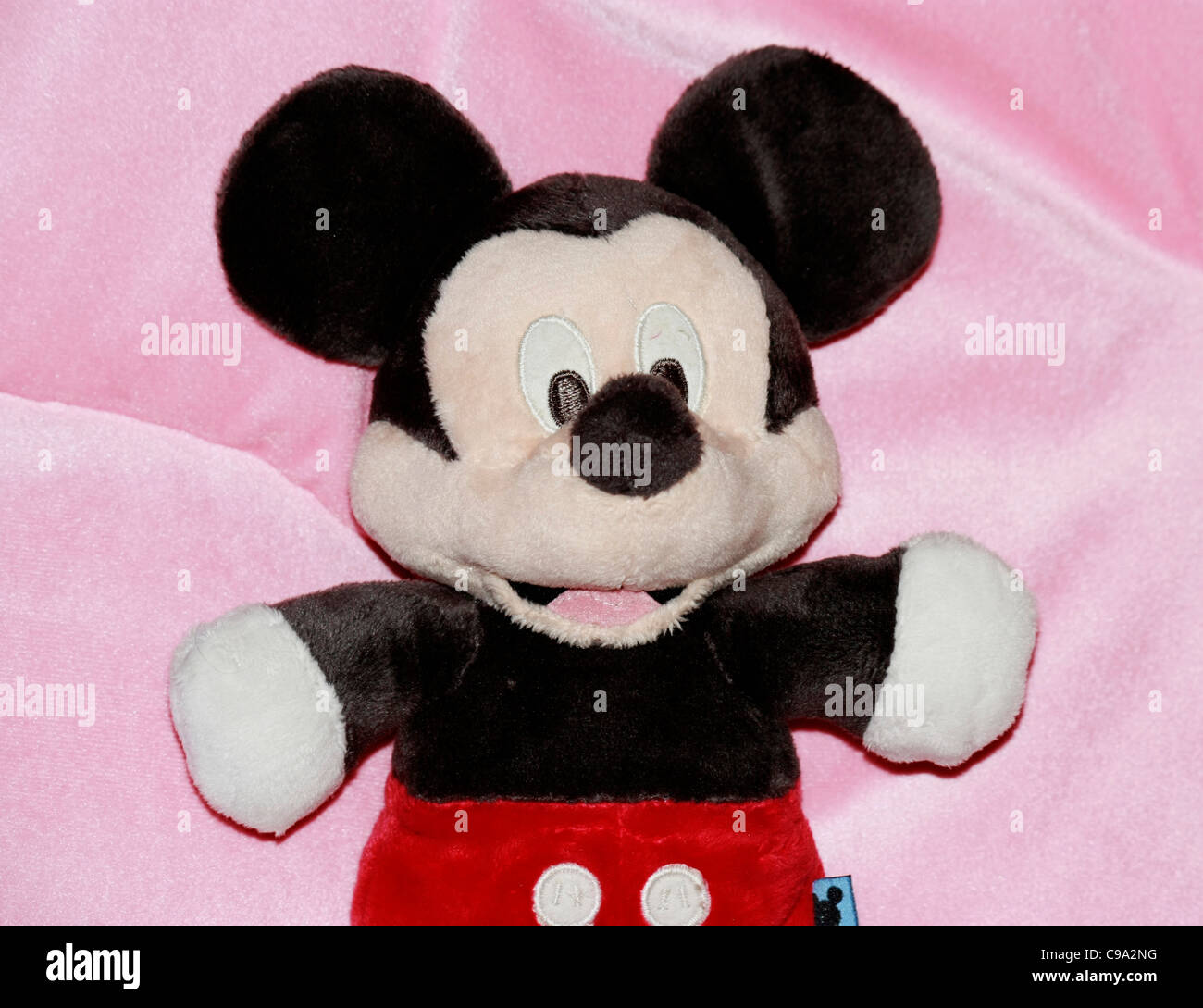 Walt Disney character Mickey mouse doll Stock Photo