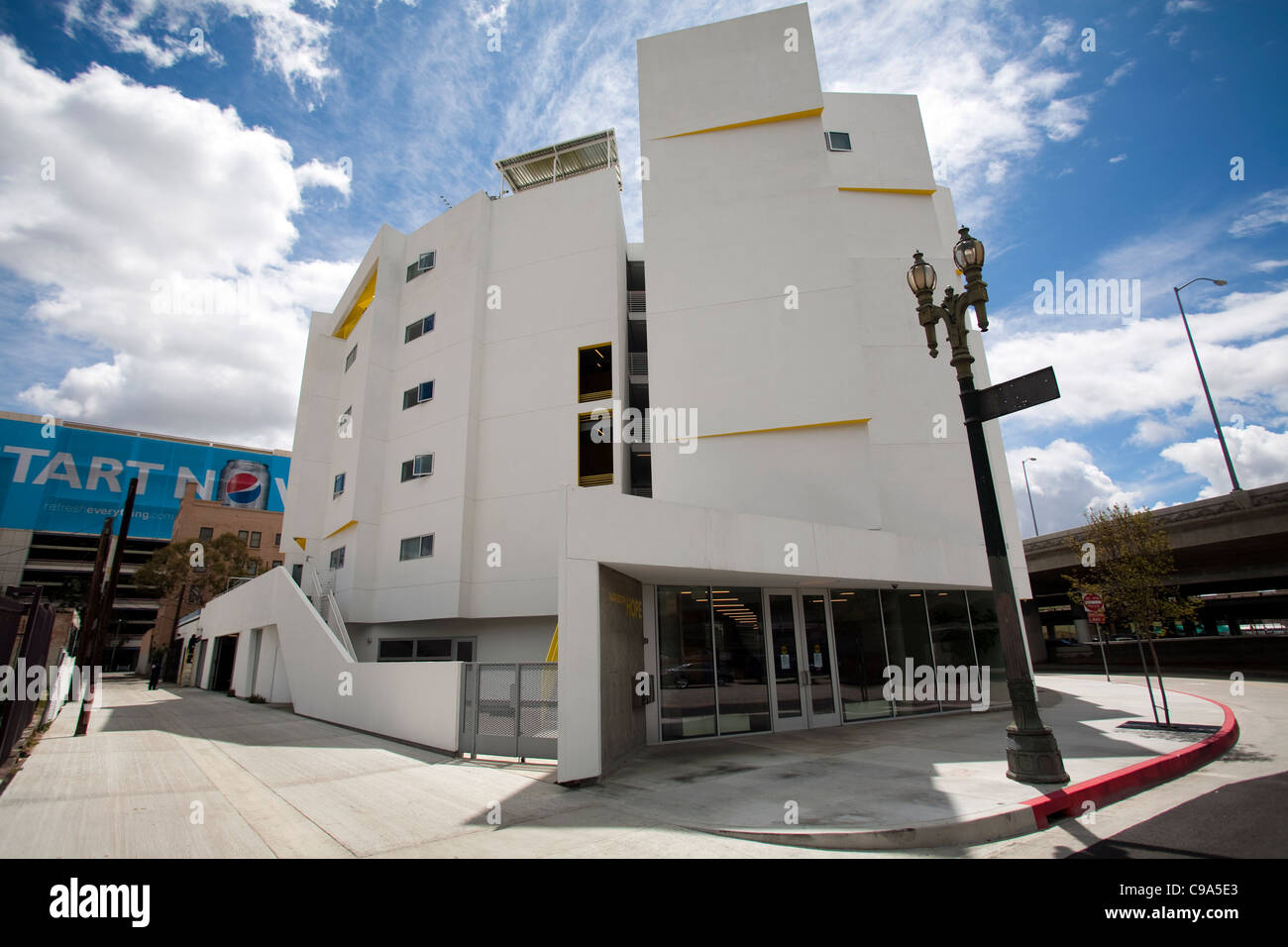 The 95unit Carver Apartments in the Skid Row downtown area of Los