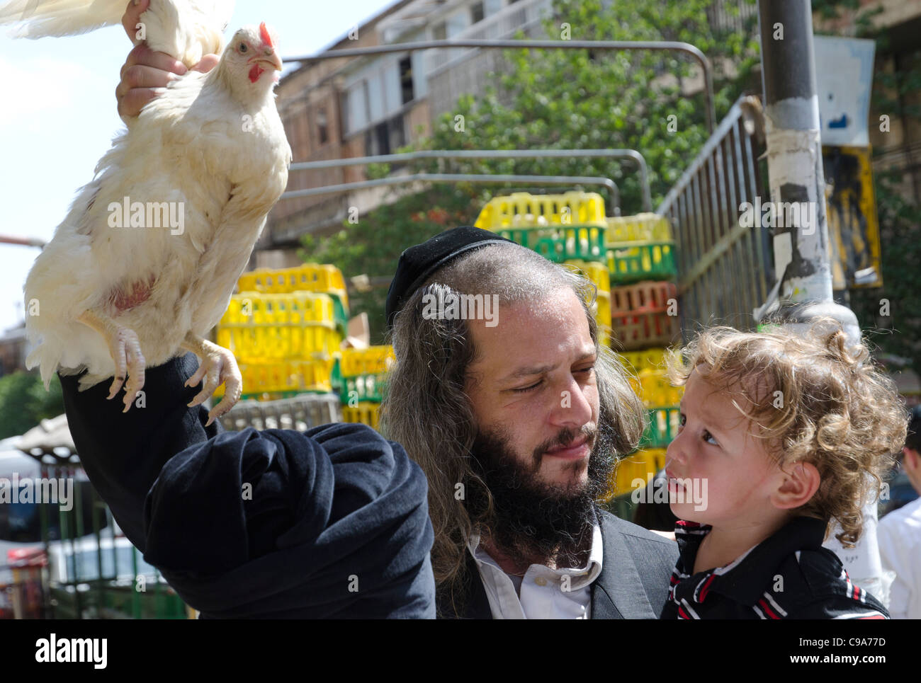 Ritual kaparot hi-res stock photography and images - Alamy