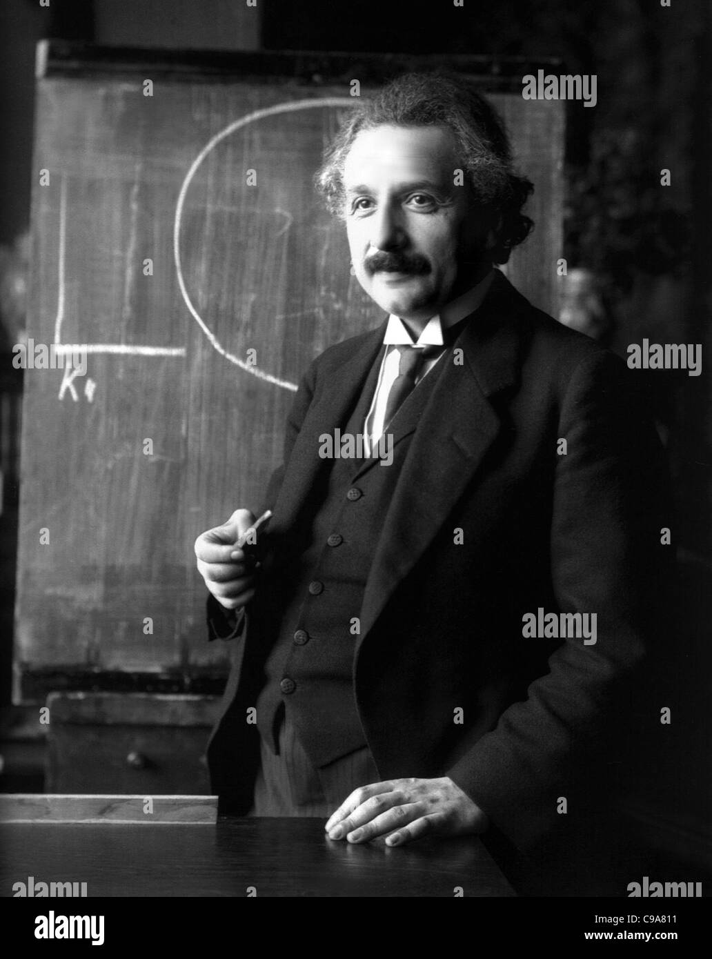 ALBERT EINSTEIN MATHEMATICIAN & SCIENTIST 15 January 1921 Stock Photo