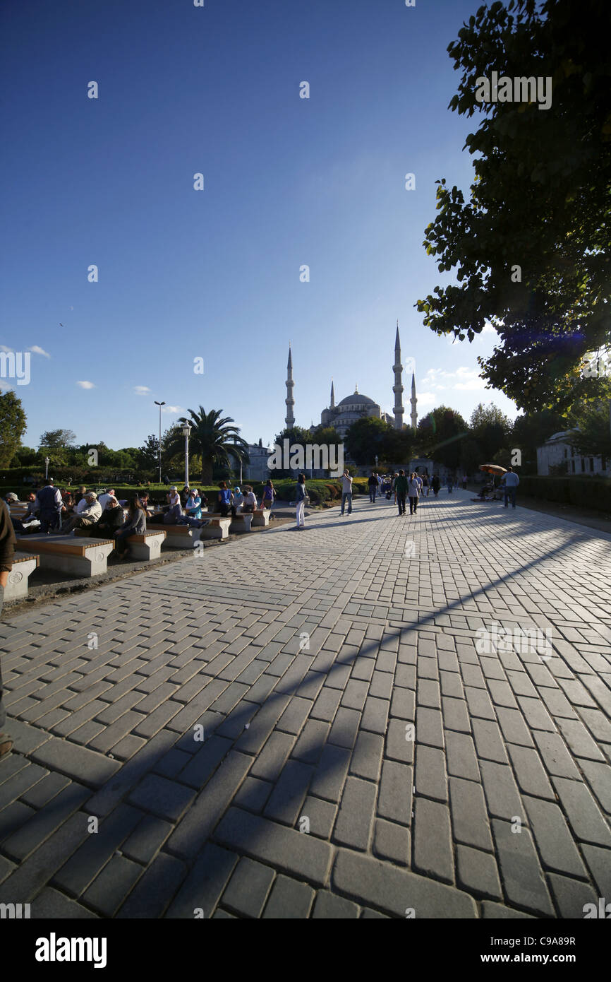 BLUE MOSQUE SULTAN AHMET CAMII SULTANAHMET ISTANBUL TURKEY 03 October ...