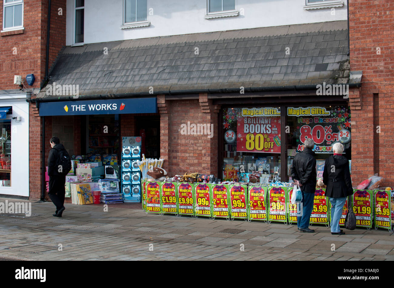 The Works shop, StratforduponAvon, Warwickshire, England, UK Stock