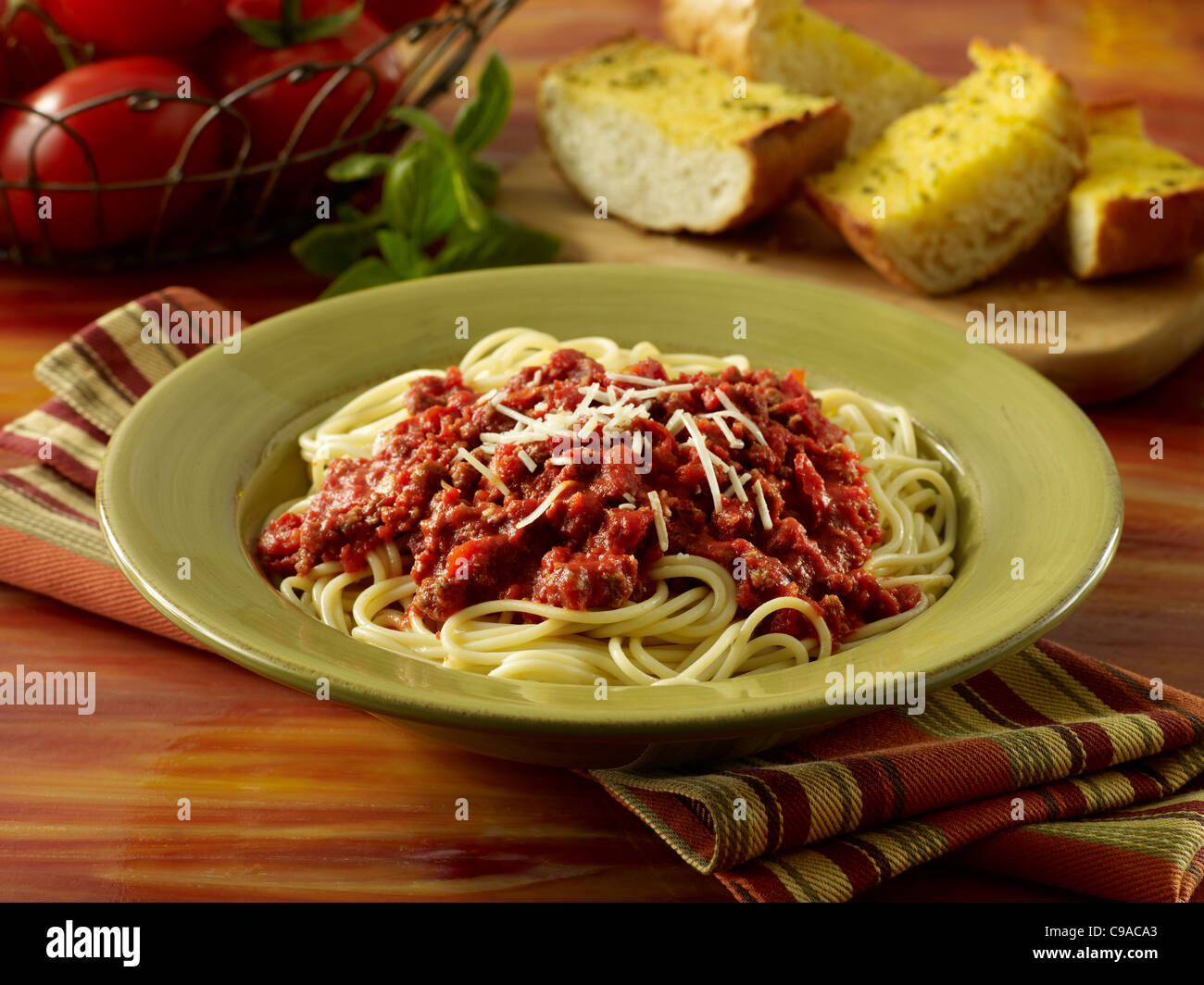 Spaghetti meat sauce hires stock photography and images Alamy