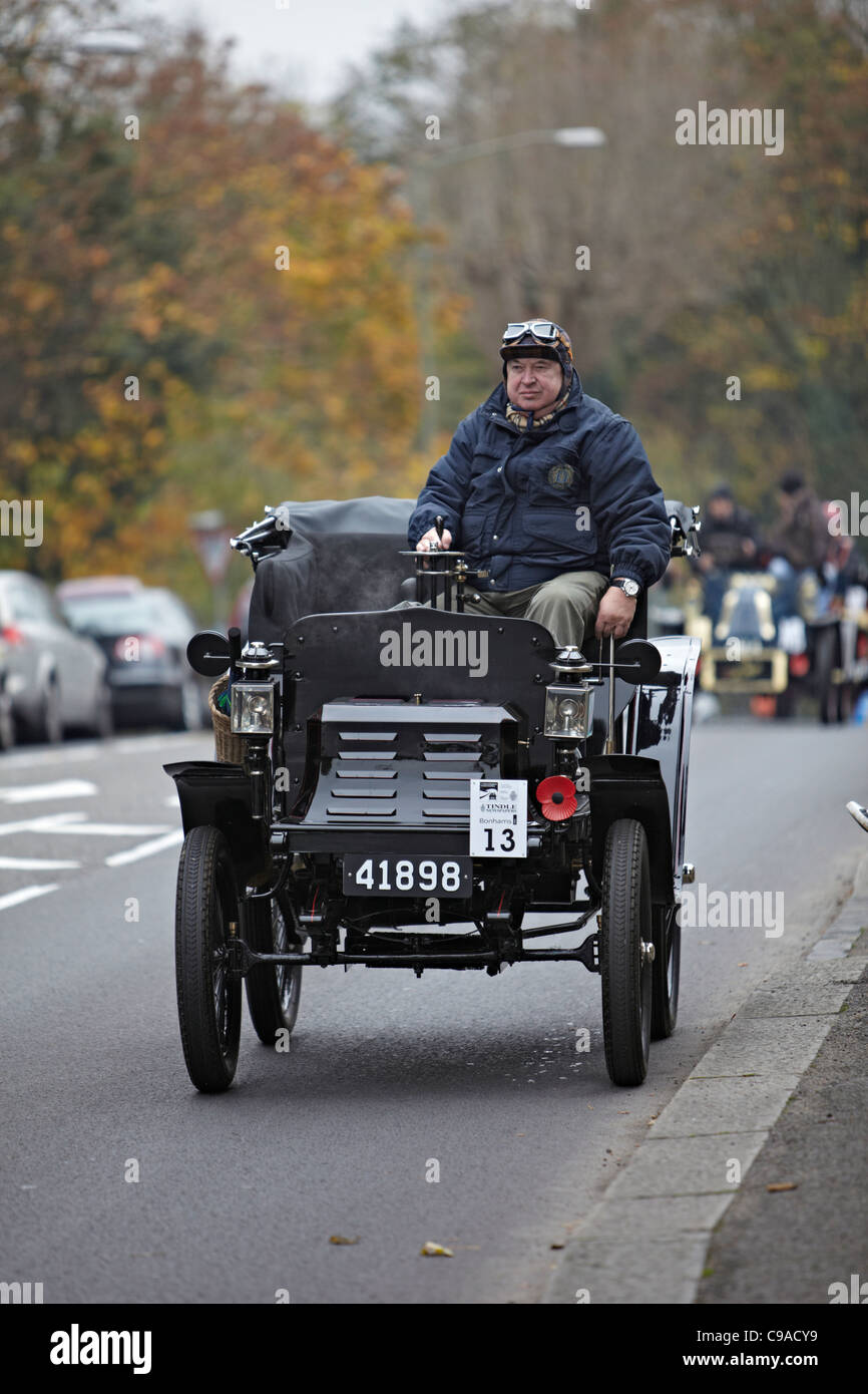 1898 Benz in the 2011 London Brighton Veteran car run Stock Photo