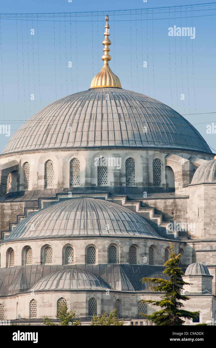 Blue Mosque, Sultanahmet, Istanbul, Turkey. 2011. Stock Photo