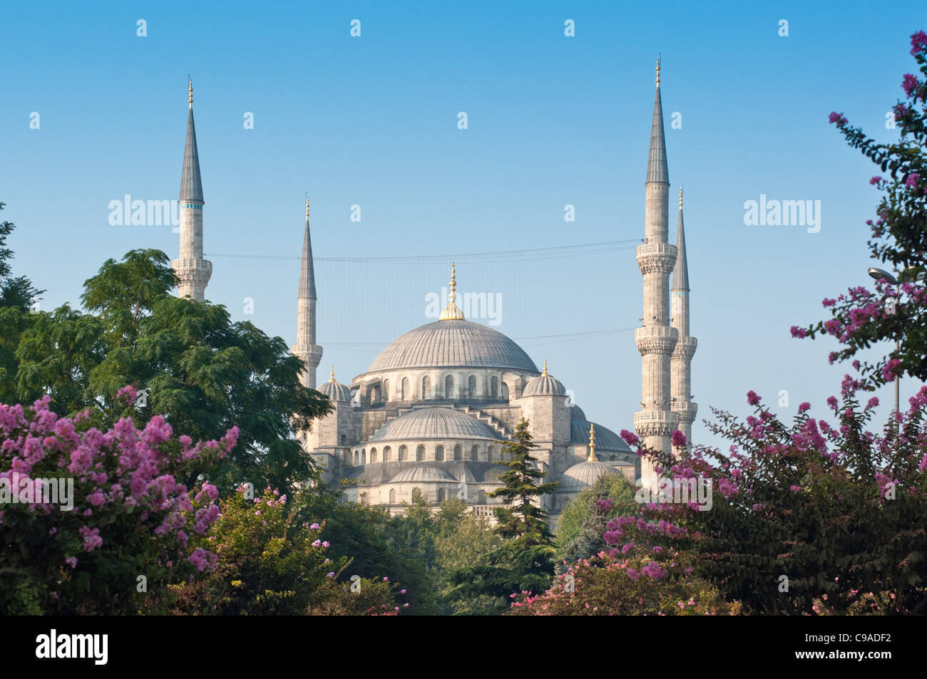Blue Mosque, Sultanahmet, Istanbul, Turkey. Stock Photo