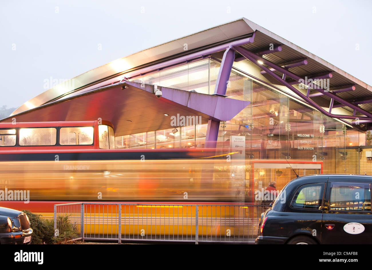 Bus station burnley lancashire uk hires stock photography and images