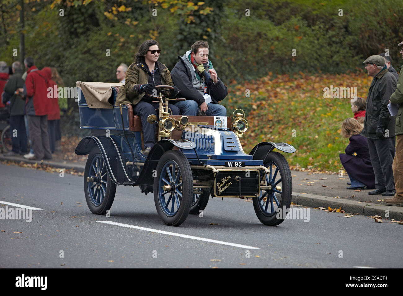 1903 De Dion Bouton in the 2011 London Brighton Veteran car run Stock Photo