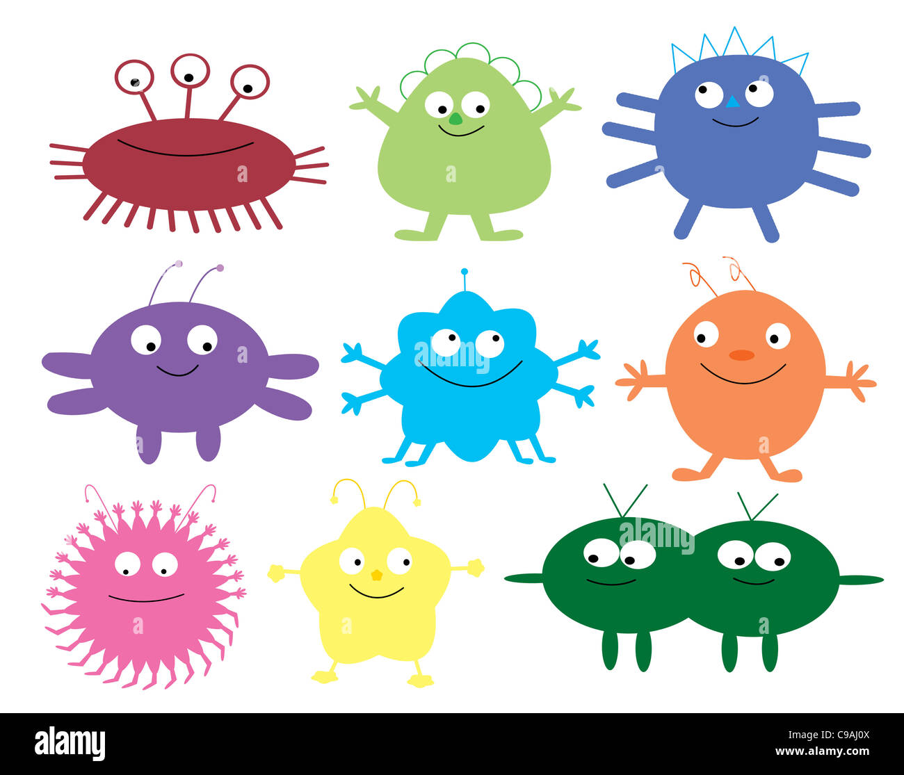 Monster background hi-res stock photography and images - Alamy