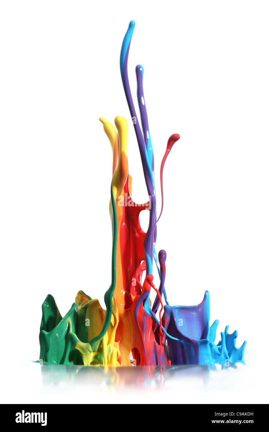 Drop white paint hi-res stock photography and images - Alamy
