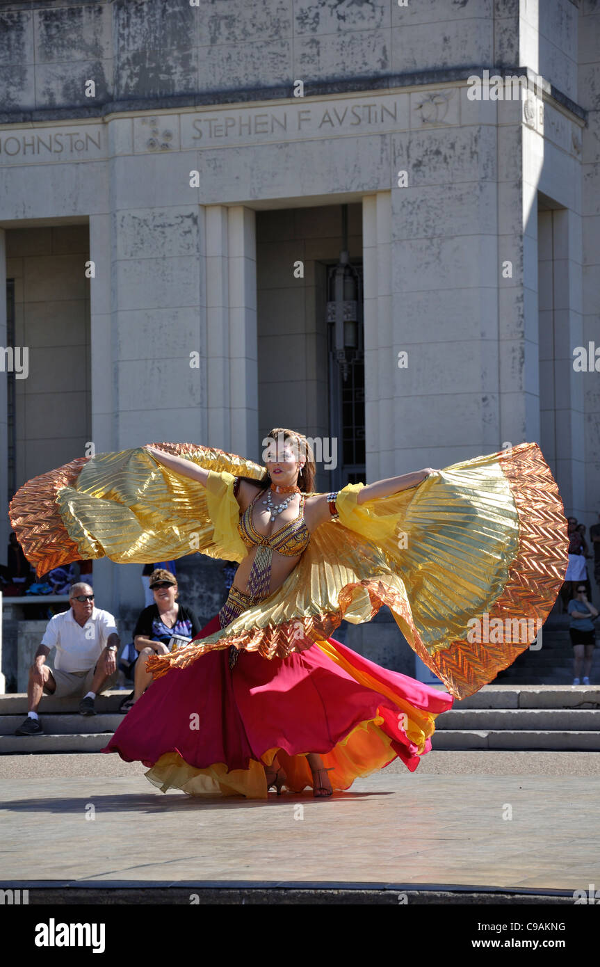 Belly dancing Stock Photo