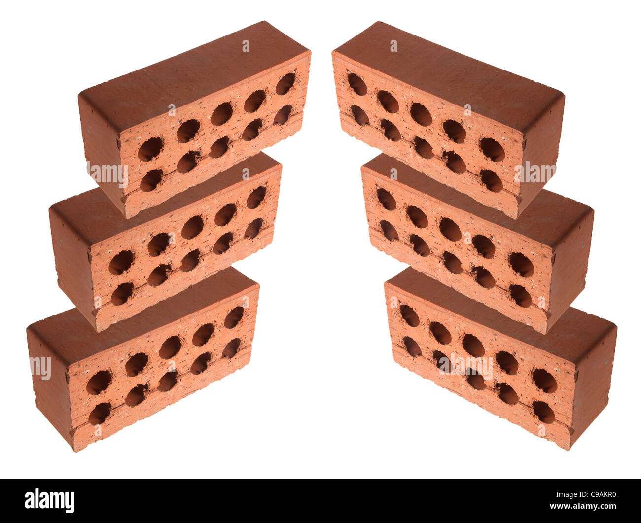 Stacks of Bricks Stock Photo Alamy