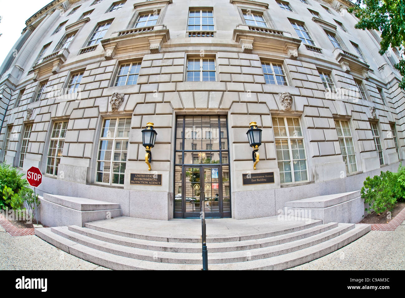 front of us environmental protection agency building, washington d.c. Stock Photo