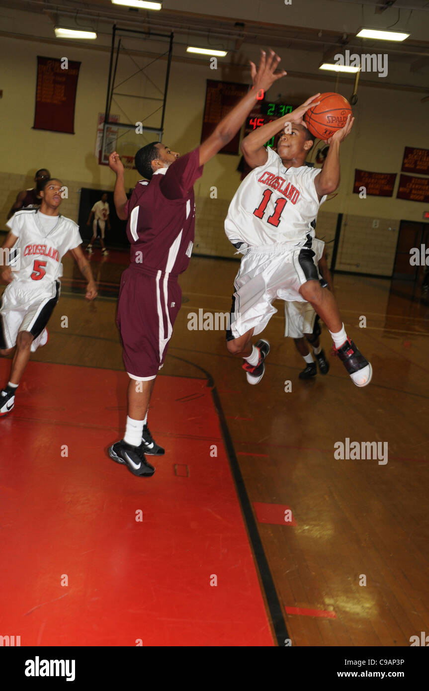 Boys high school basketball Brandywine, Maryland Stock Photo Alamy