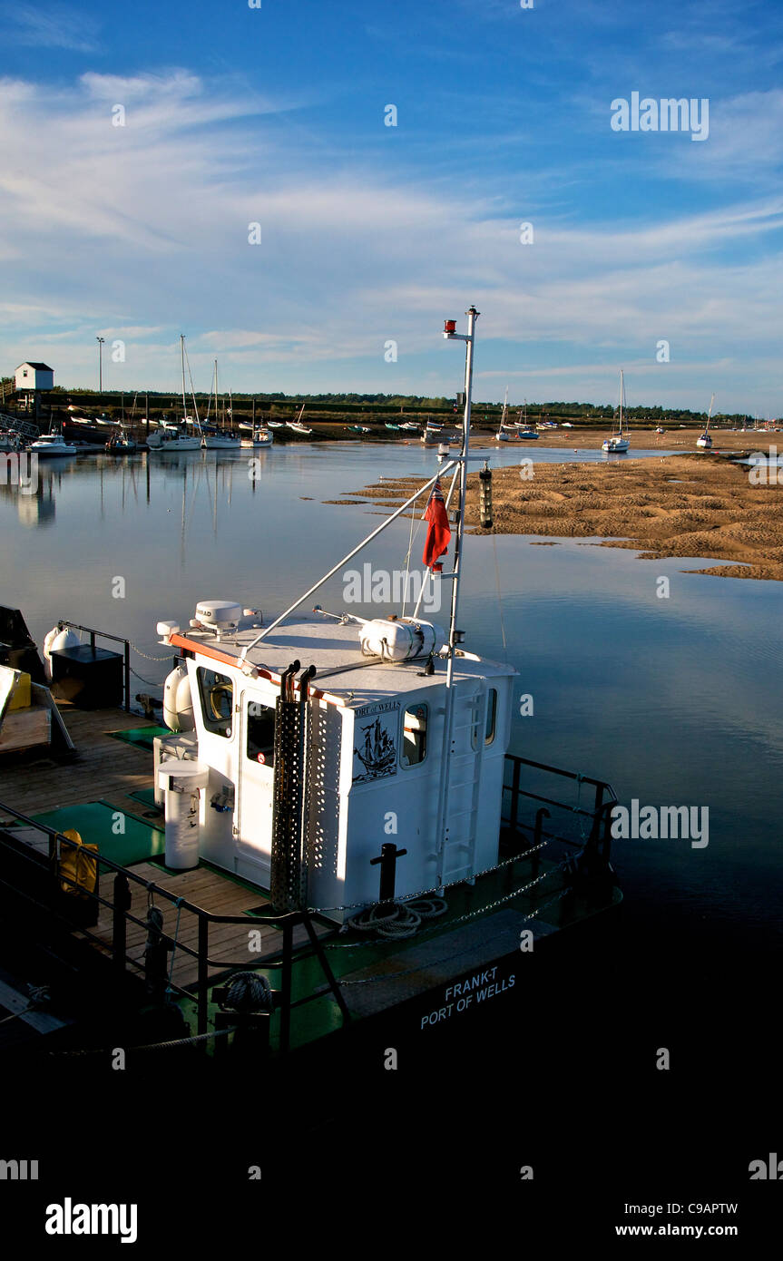 WellsnexttheSea Norfolk UK Harbor Harbour Boats Stock Photo Alamy