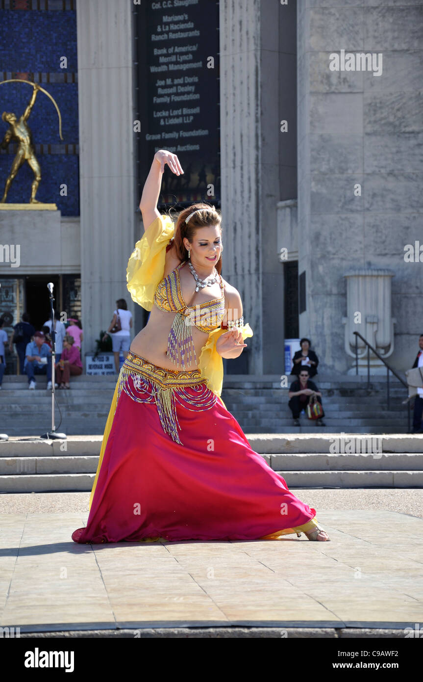 Belly dancing Stock Photo