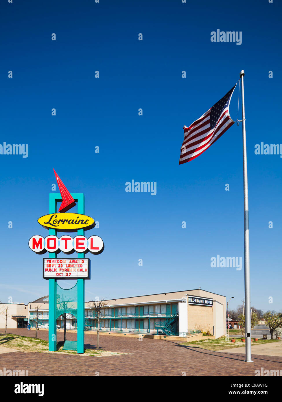 Lorraine Motel, Memphis Stock Photo