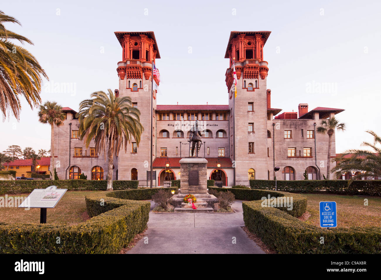 Lightner Musuem & City Hall, St Augustine Stock Photo - Alamy
