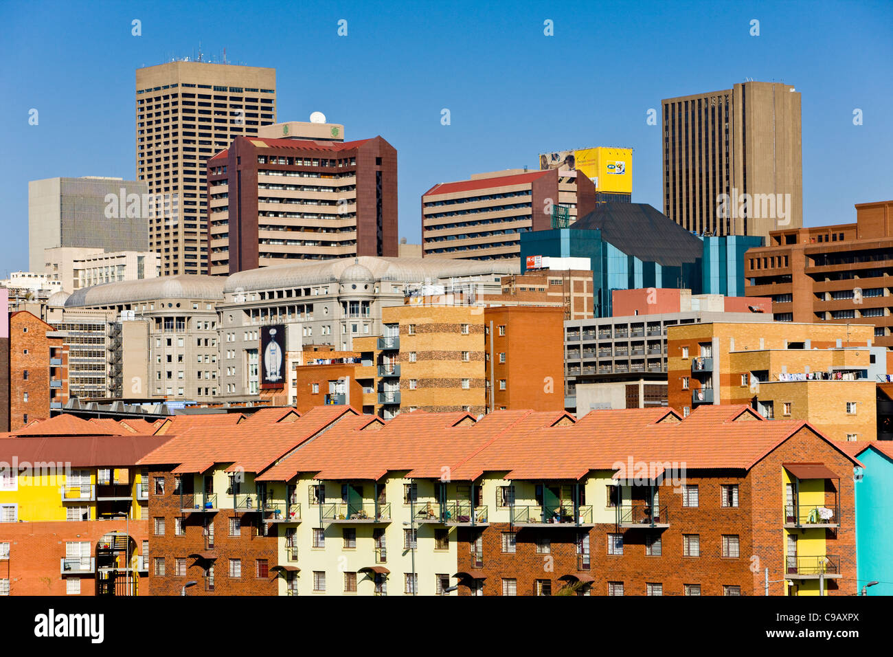 Town Center of Johannesburg, Gauteng, South Africa Stock Photo Alamy