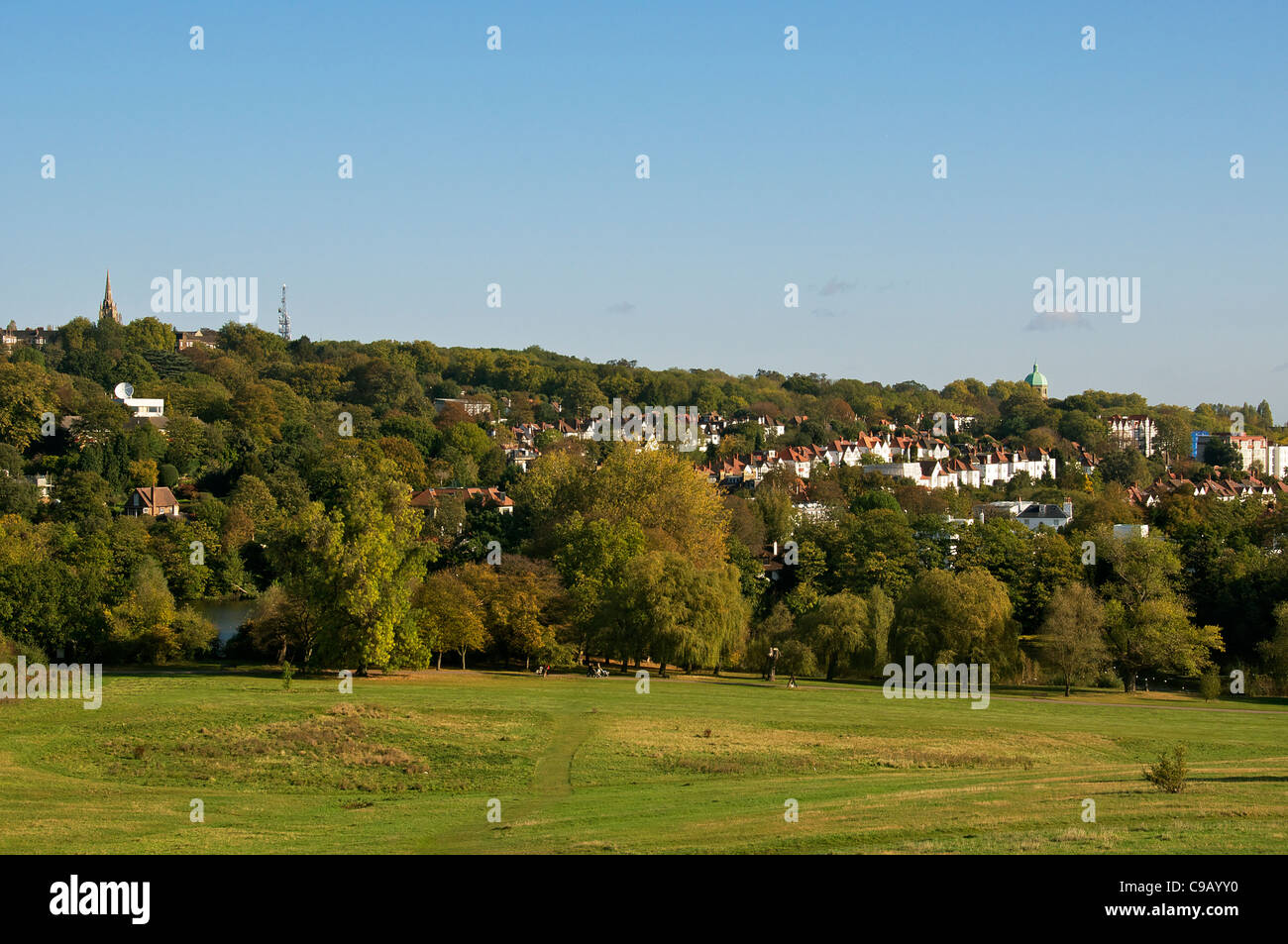 Hampstead heath houses hires stock photography and images Alamy