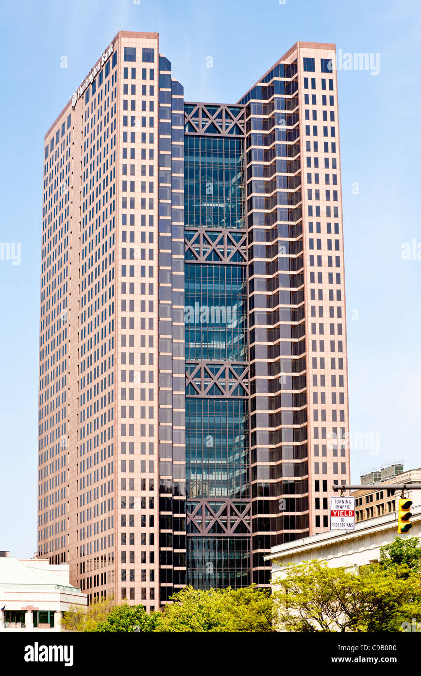 Huntington Center is home of Huntington Bank in downtown Columbus, Ohio. Stock Photo