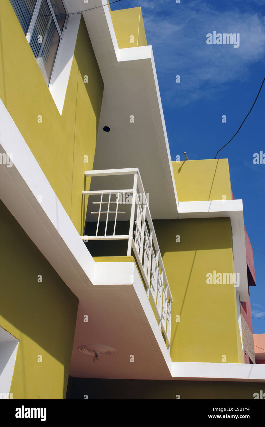 Coloured houses in Arequipa, peru Stock Photo Alamy