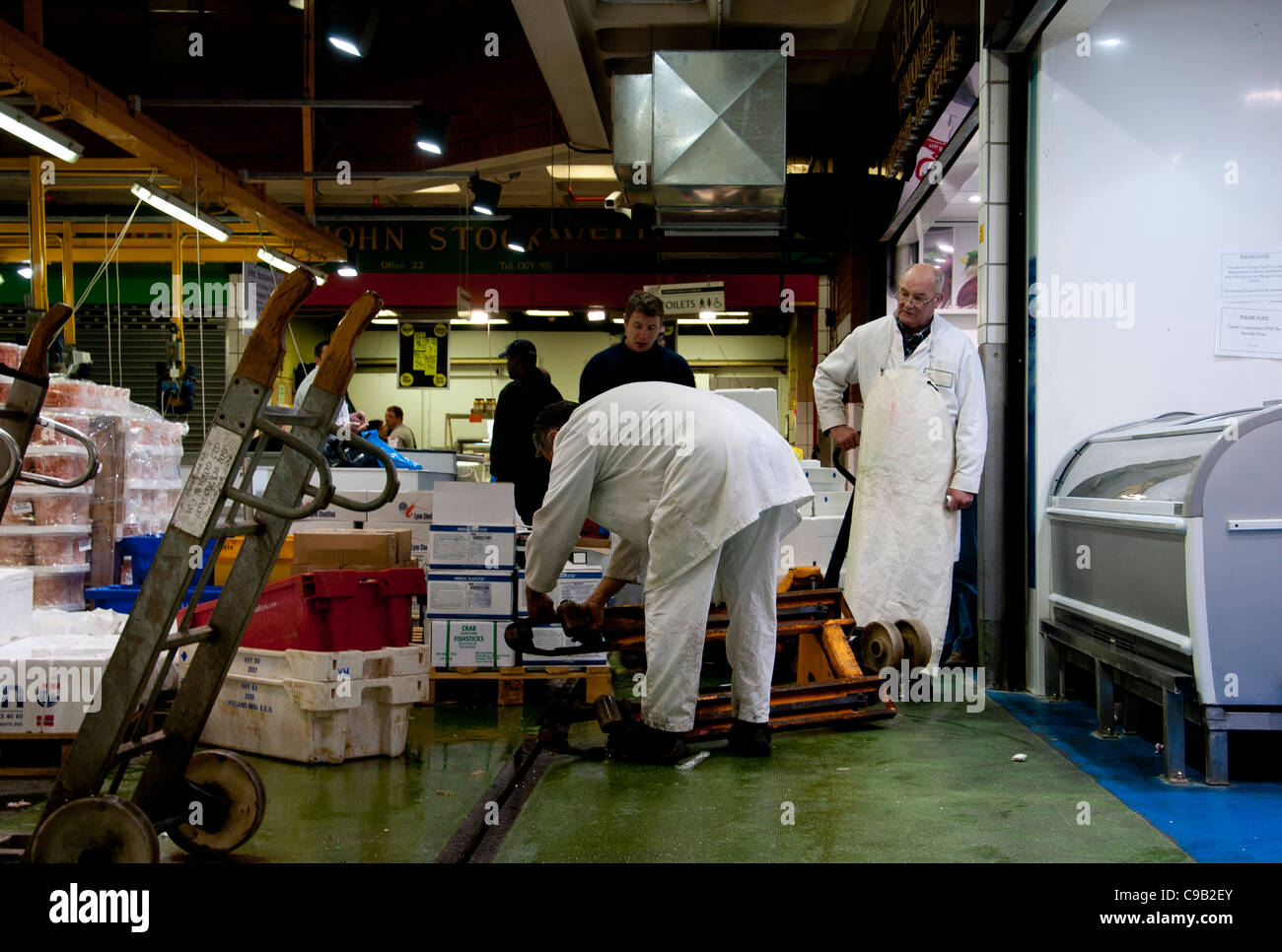 Billingsgate Fish Market London, UK Stock Photo Alamy