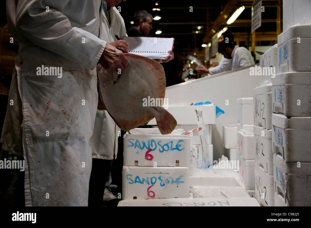 Billingsgate Fish Market London, UK Stock Photo Alamy