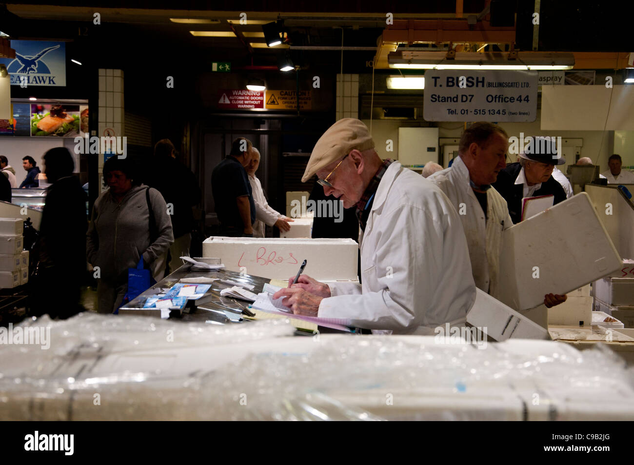 Billingsgate Fish Market London, UK Stock Photo Alamy