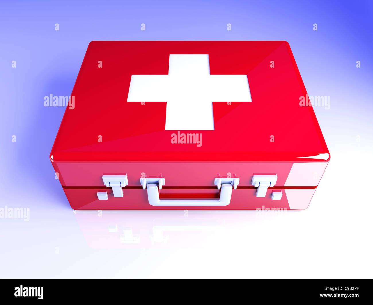 First aid case Stock Photo Alamy