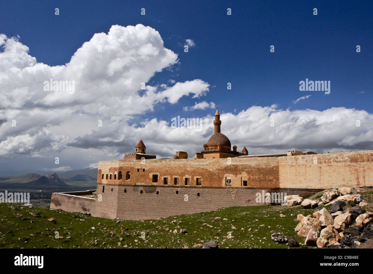 Ishakpasha Palace, Dogubeyazit, Eastern Anatolia, Turkey Stock Photo
