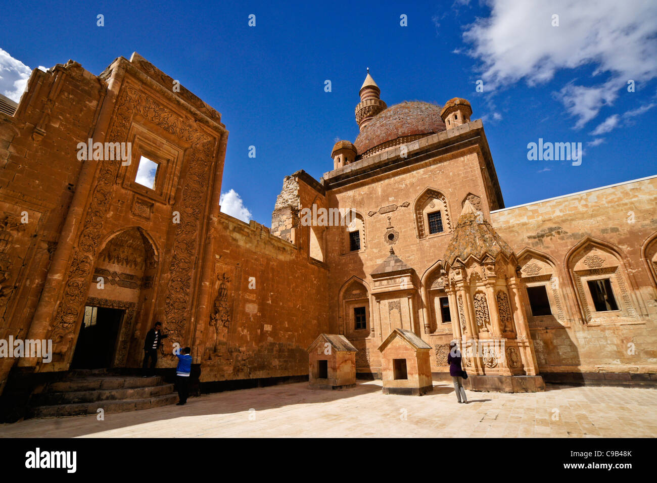 Ishakpasha Palace, Dogubeyazit, Eastern Anatolia, Turkey Stock Photo