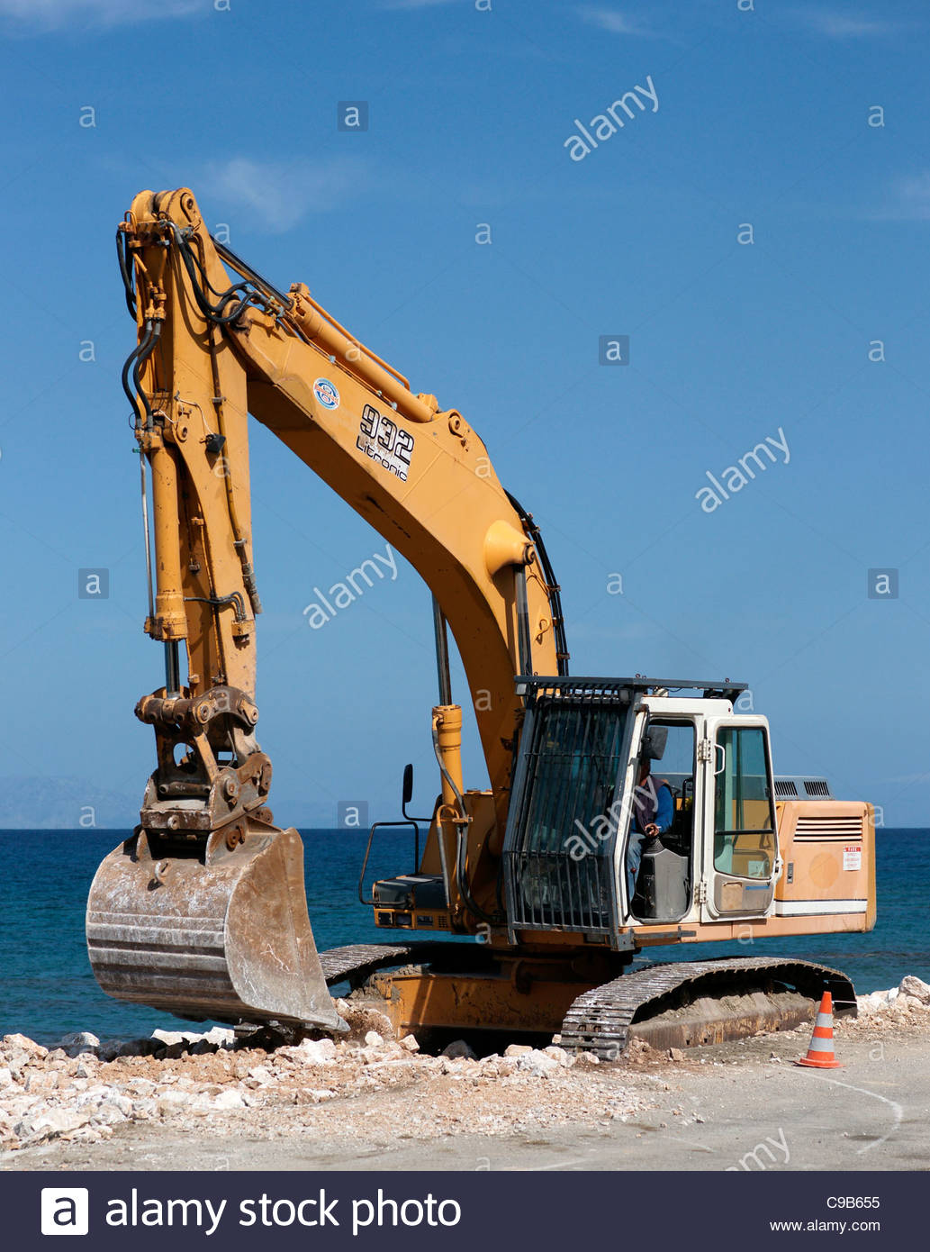 digger construction vehicle