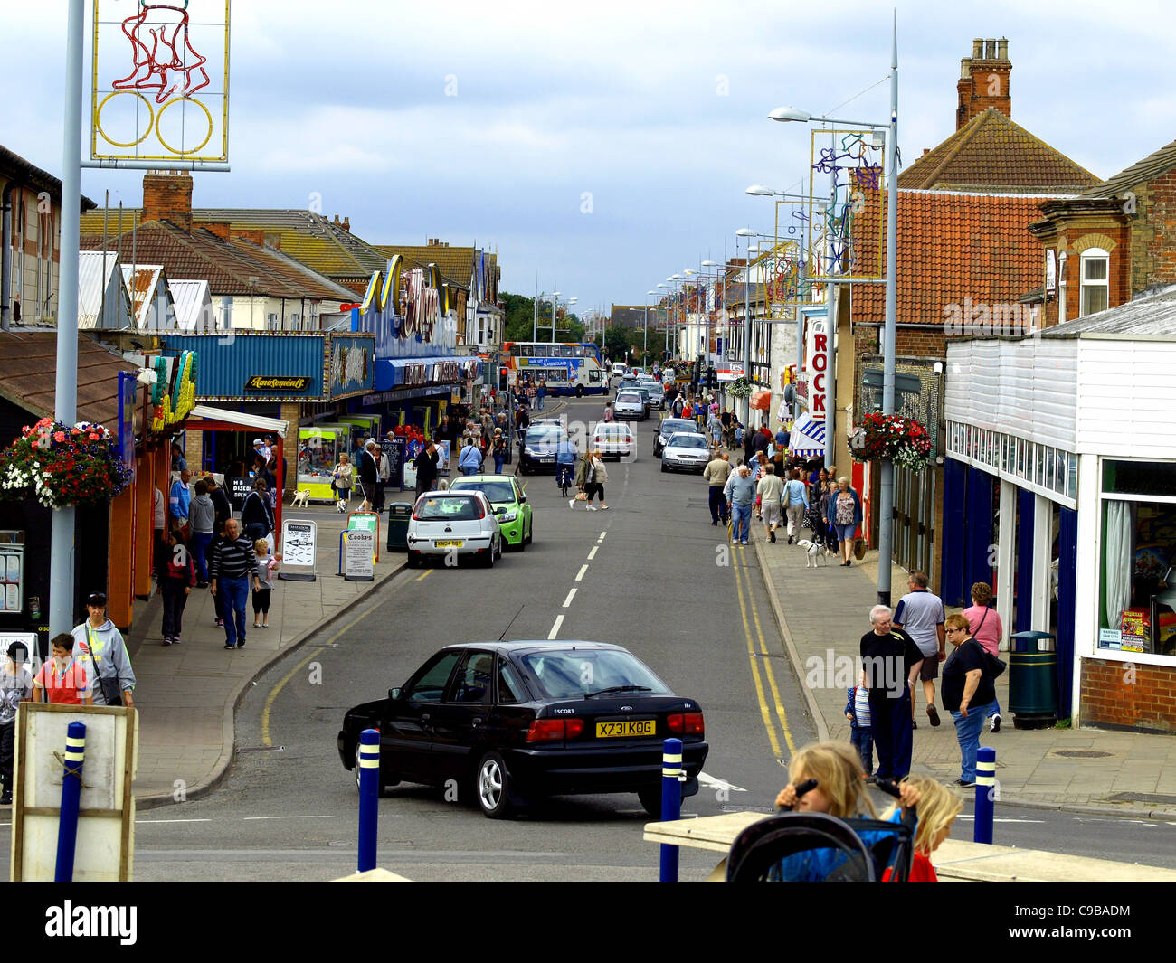 Mablethorpe high street lincolnshire uk hires stock photography and